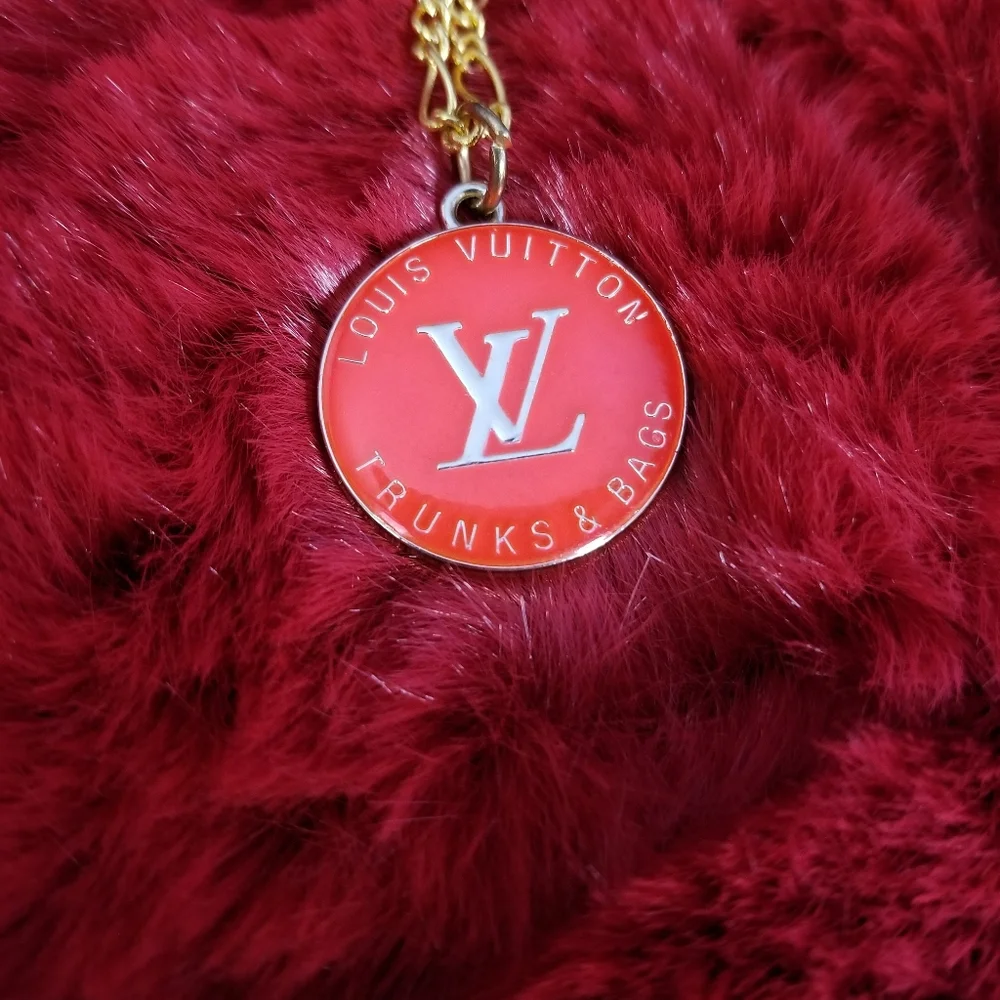 TRUNKS AND BAGS CHARM NEON RED - Picture 5 of 7